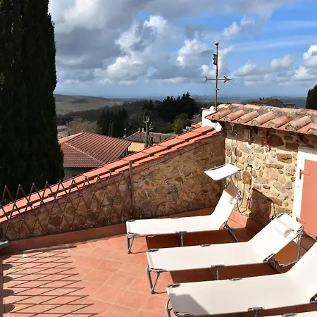 別荘 Giuma Tuscany Historic With Roof Terrace Near Saturnia